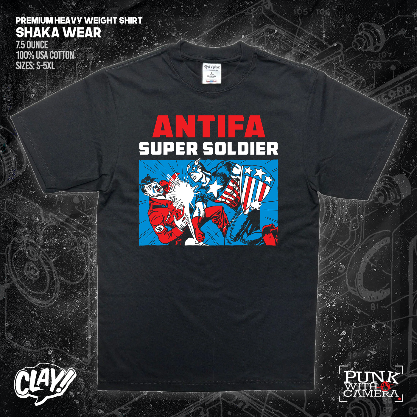 Antifa Super Soldier - Clay Graham