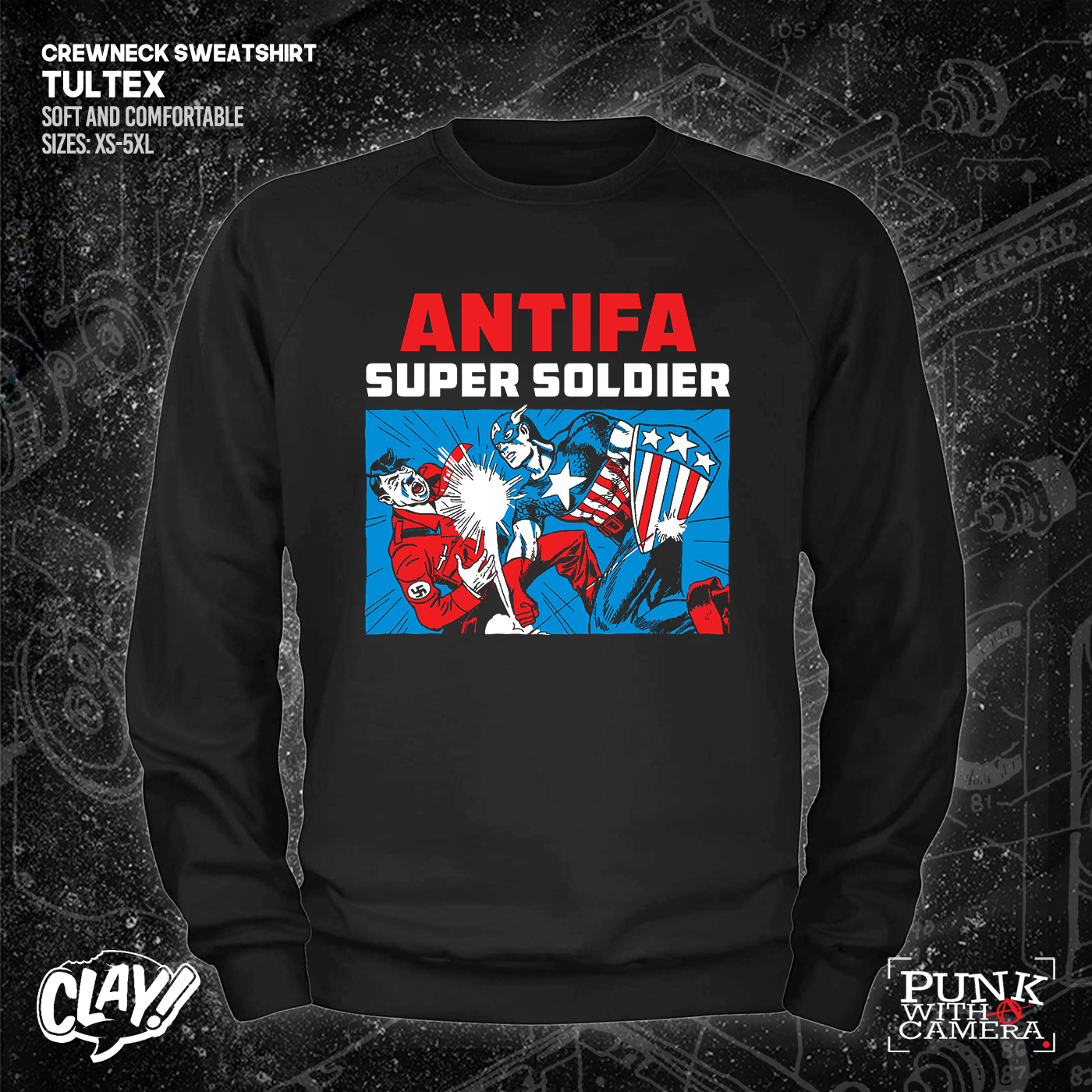 Antifa Super Soldier - Clay Graham