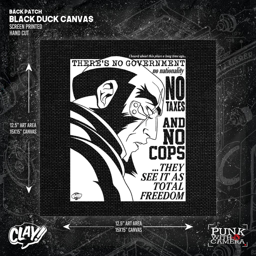 There's No Government - Backpatch