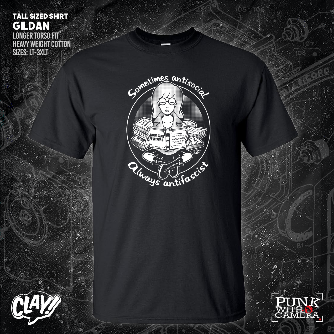 Sometimes Antisocial Always Antifascist - Clay Graham