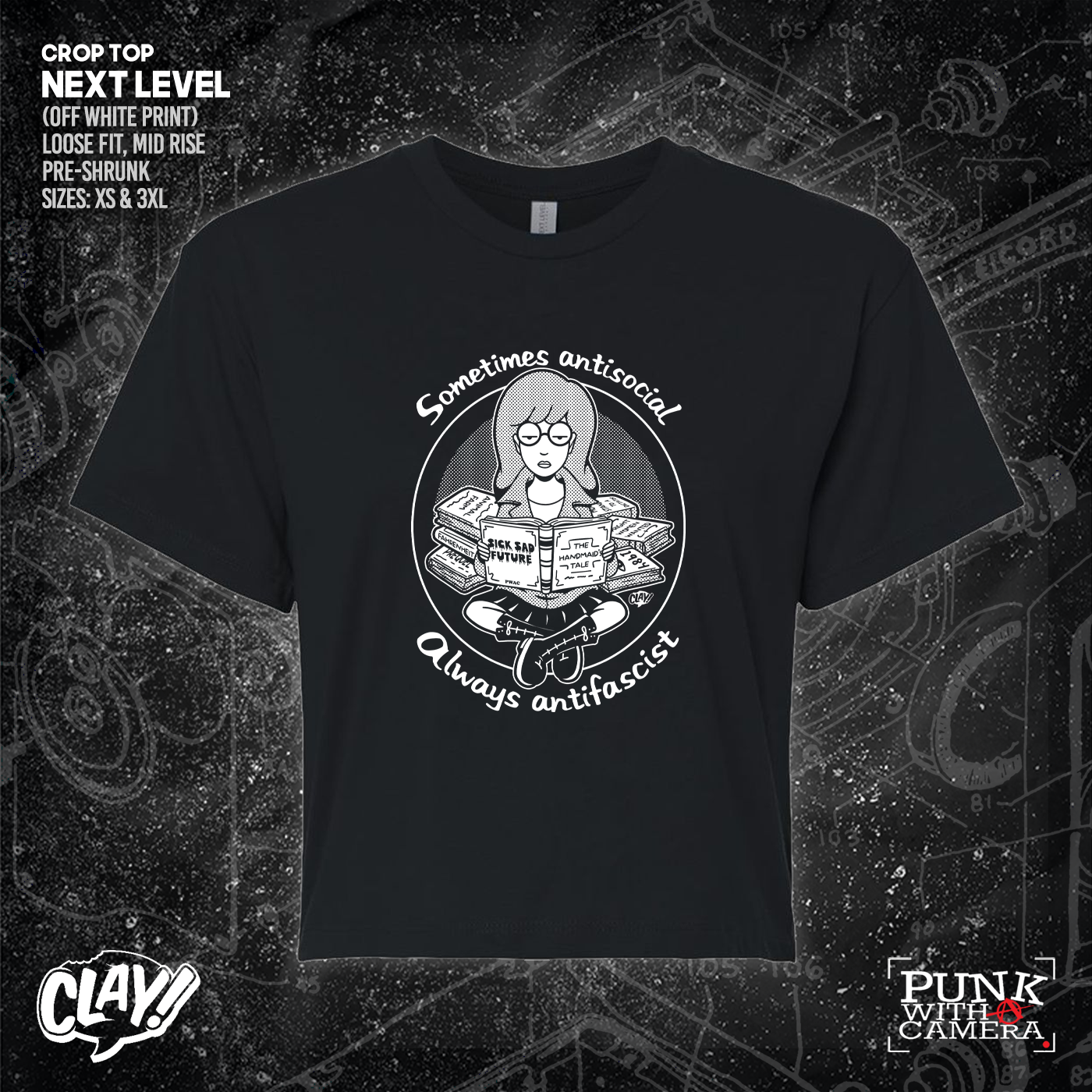 Sometimes Antisocial Always Antifascist - Clay Graham