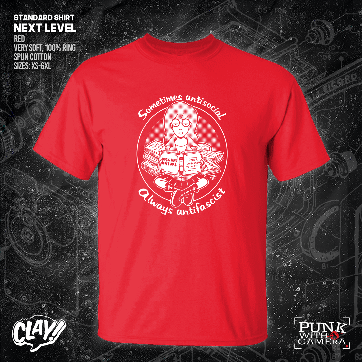 Sometimes Antisocial Always Antifascist - Clay Graham