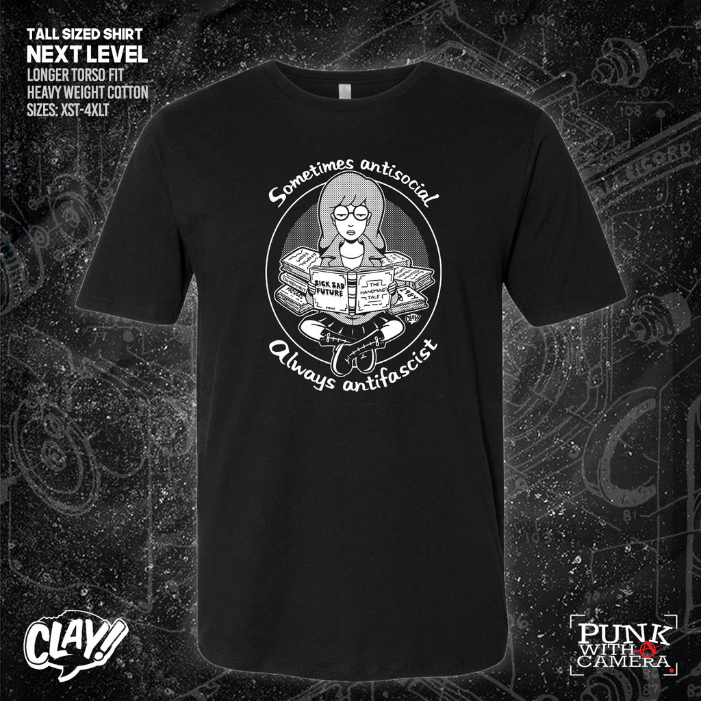 Sometimes Antisocial Always Antifascist - Clay Graham