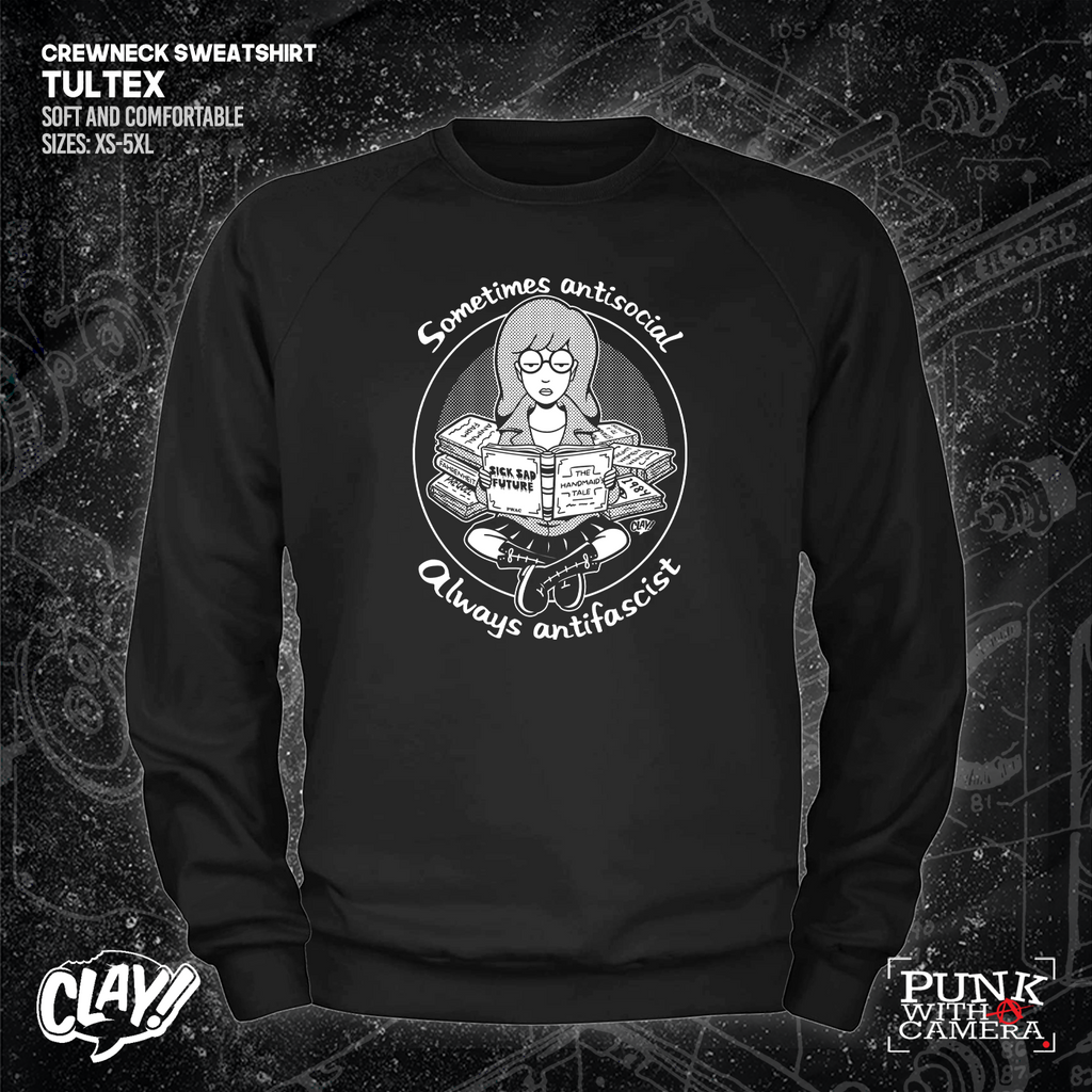 Sometimes Antisocial Always Antifascist - Clay Graham