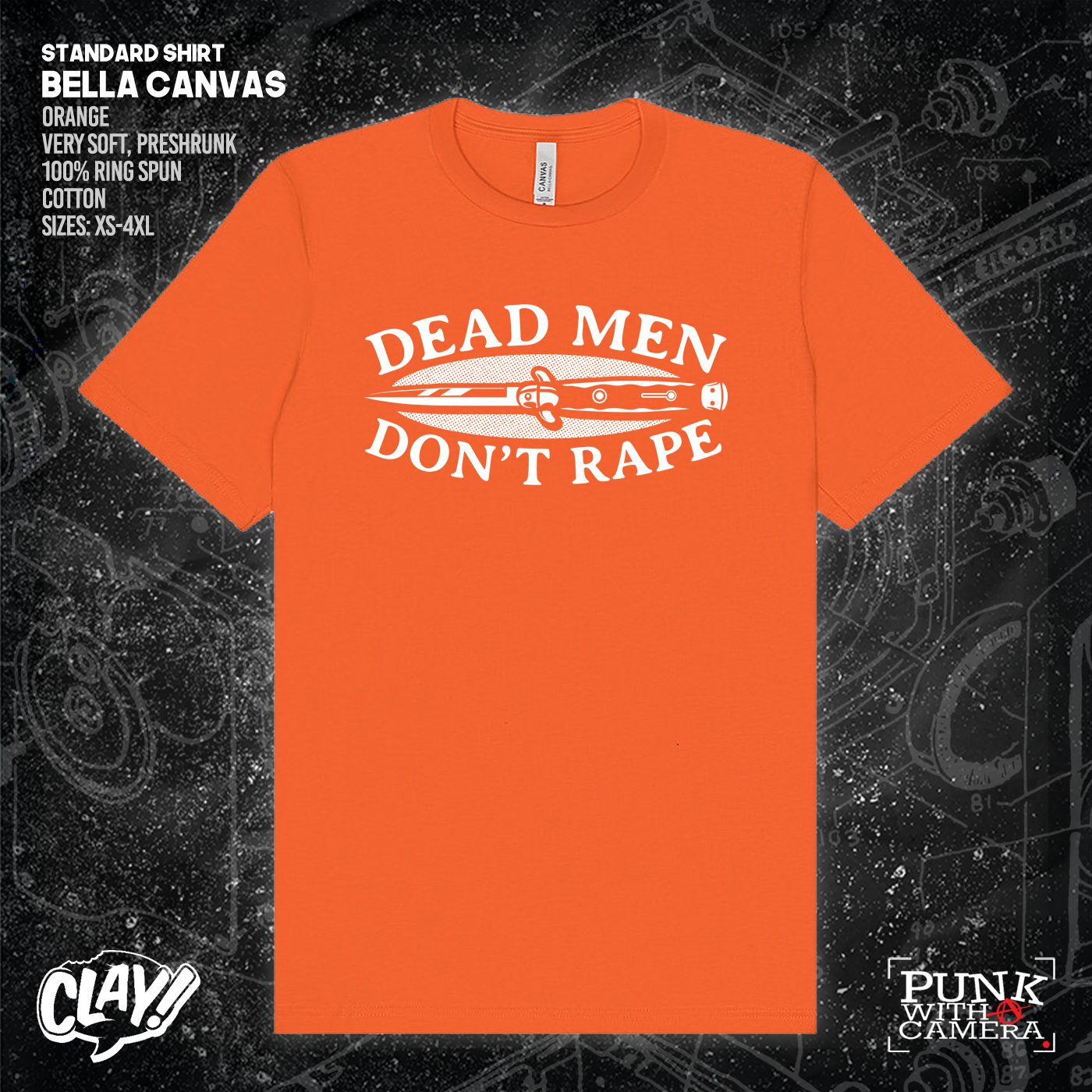 Dead Men Don't Rape - Mutual Aid Design - Clay Graham