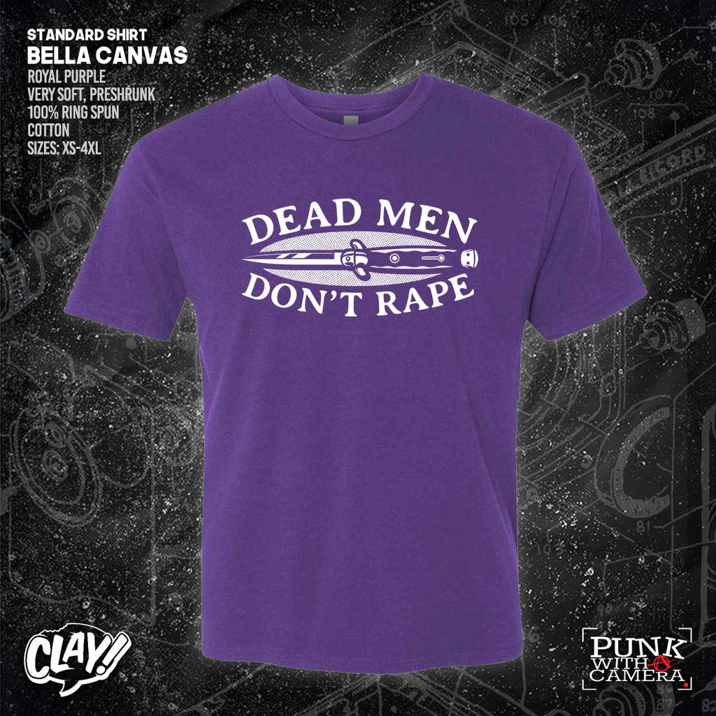 Dead Men Don't Rape - Mutual Aid Design - Clay Graham