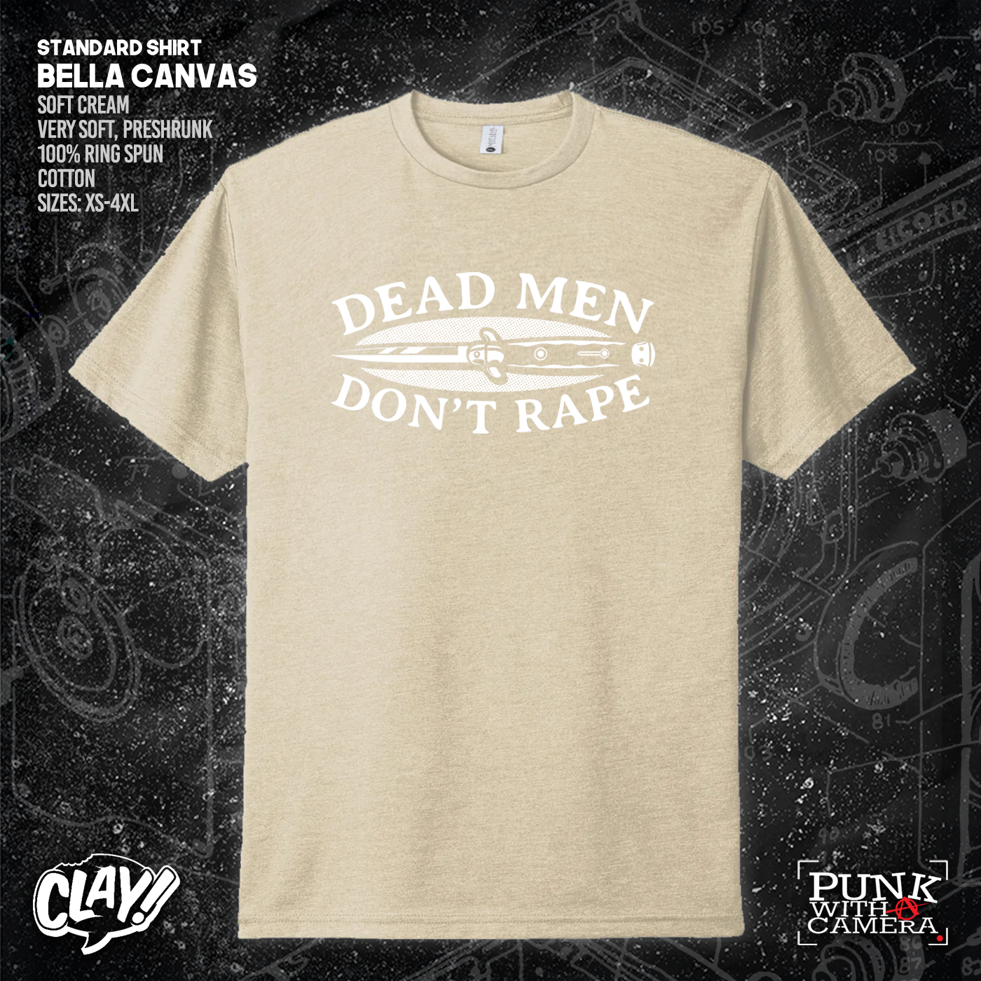 Dead Men Don't Rape - Mutual Aid Design - Clay Graham