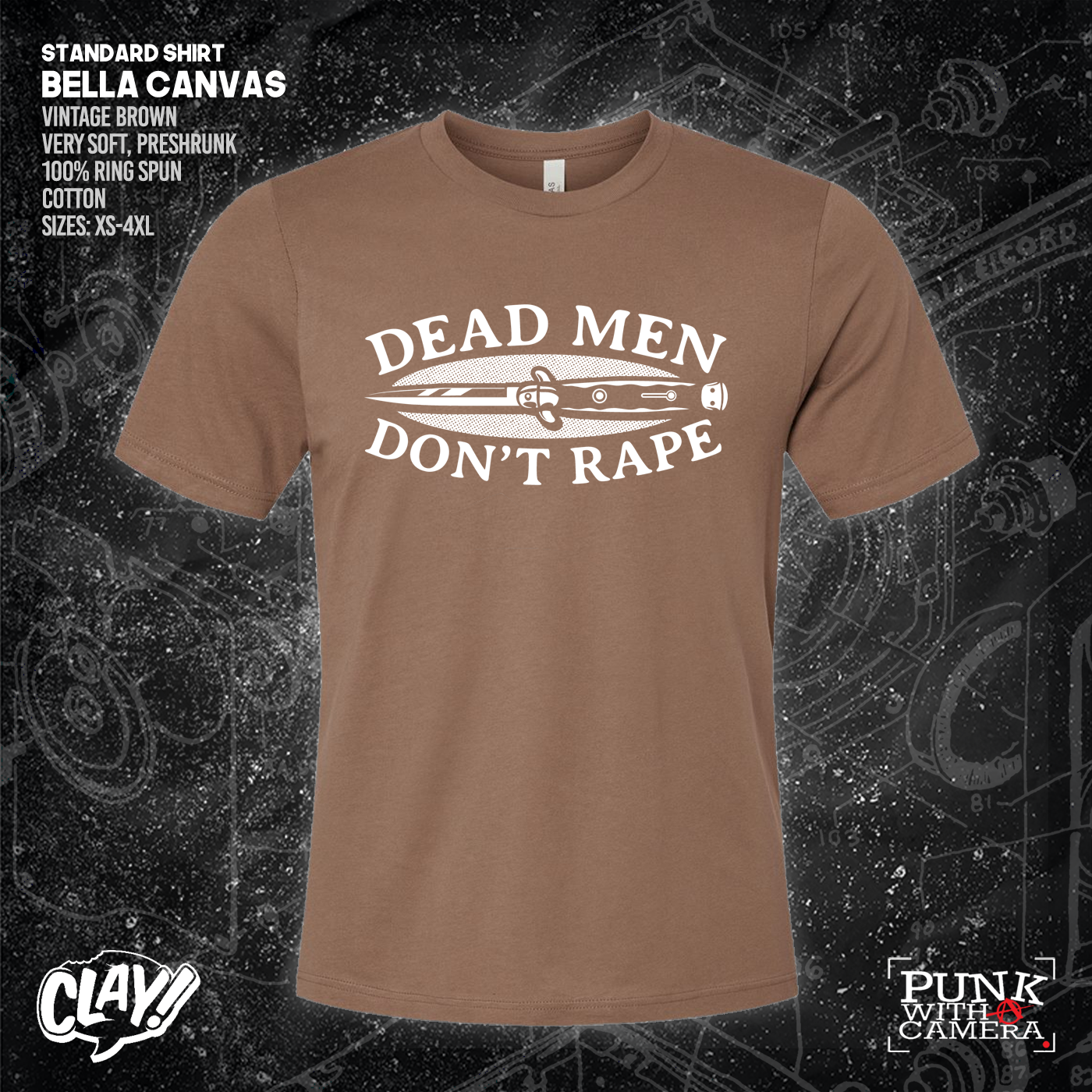 Dead Men Don't Rape - Mutual Aid Design - Clay Graham