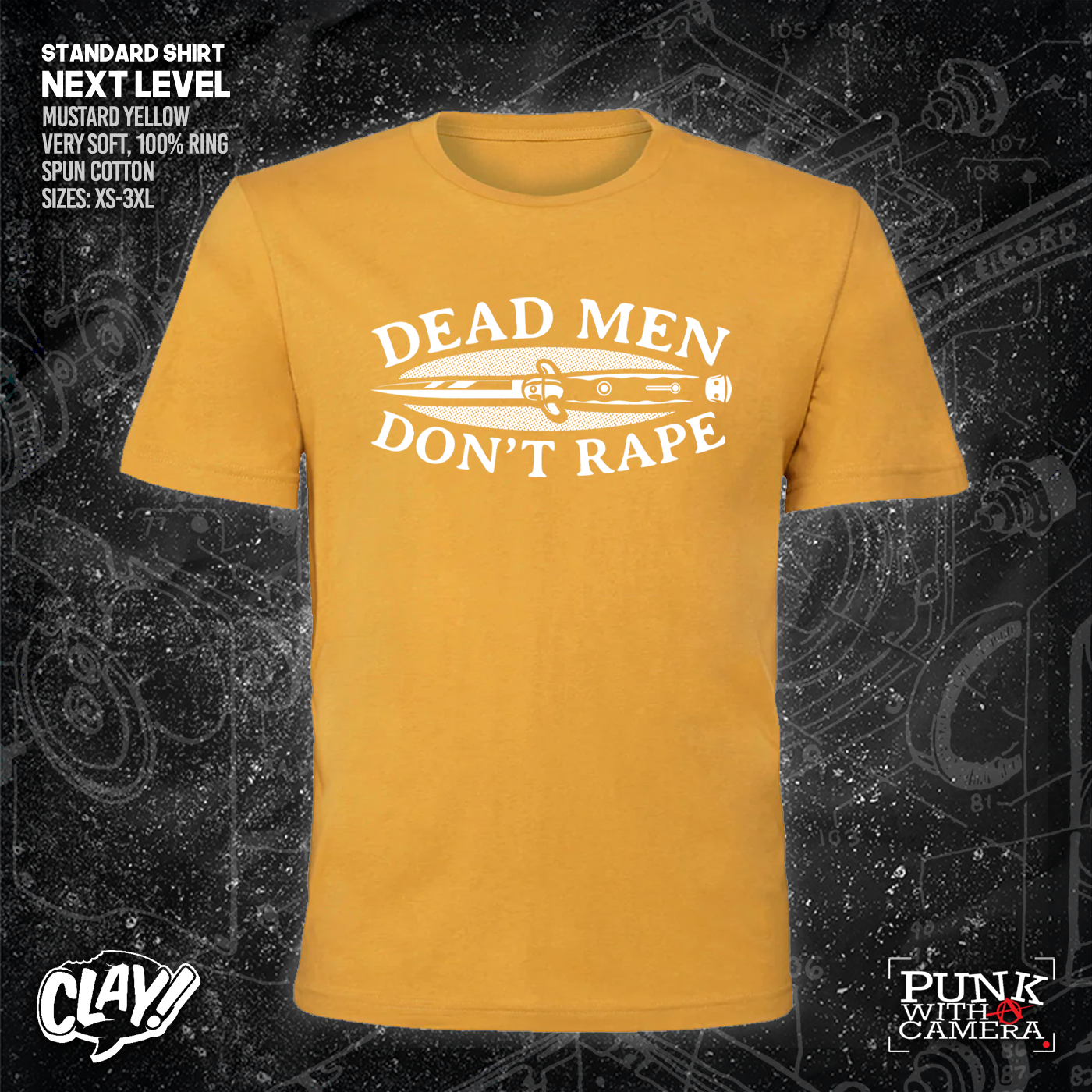 Dead Men Don't Rape - Mutual Aid Design - Clay Graham
