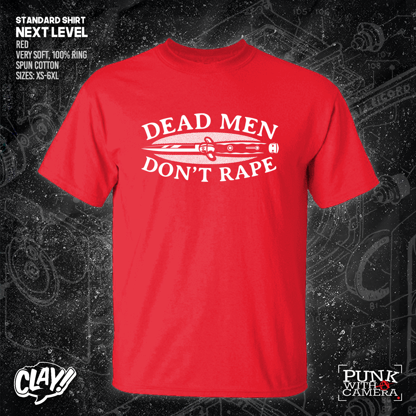 Dead Men Don't Rape - Mutual Aid Design - Clay Graham