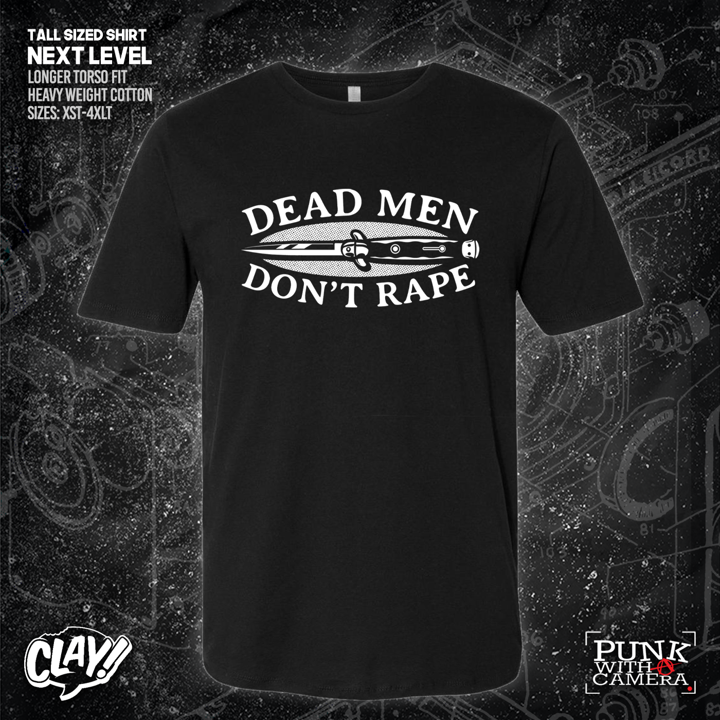 Dead Men Don't Rape - Mutual Aid Design - Clay Graham