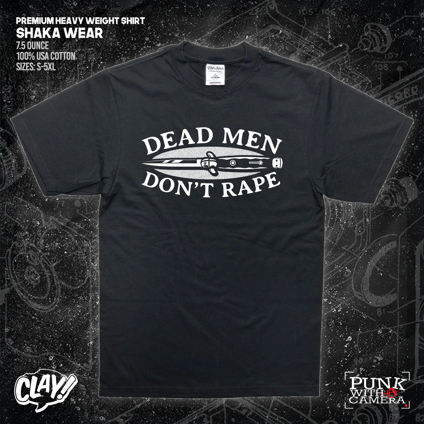 Dead Men Don't Rape - Mutual Aid Design - Clay Graham