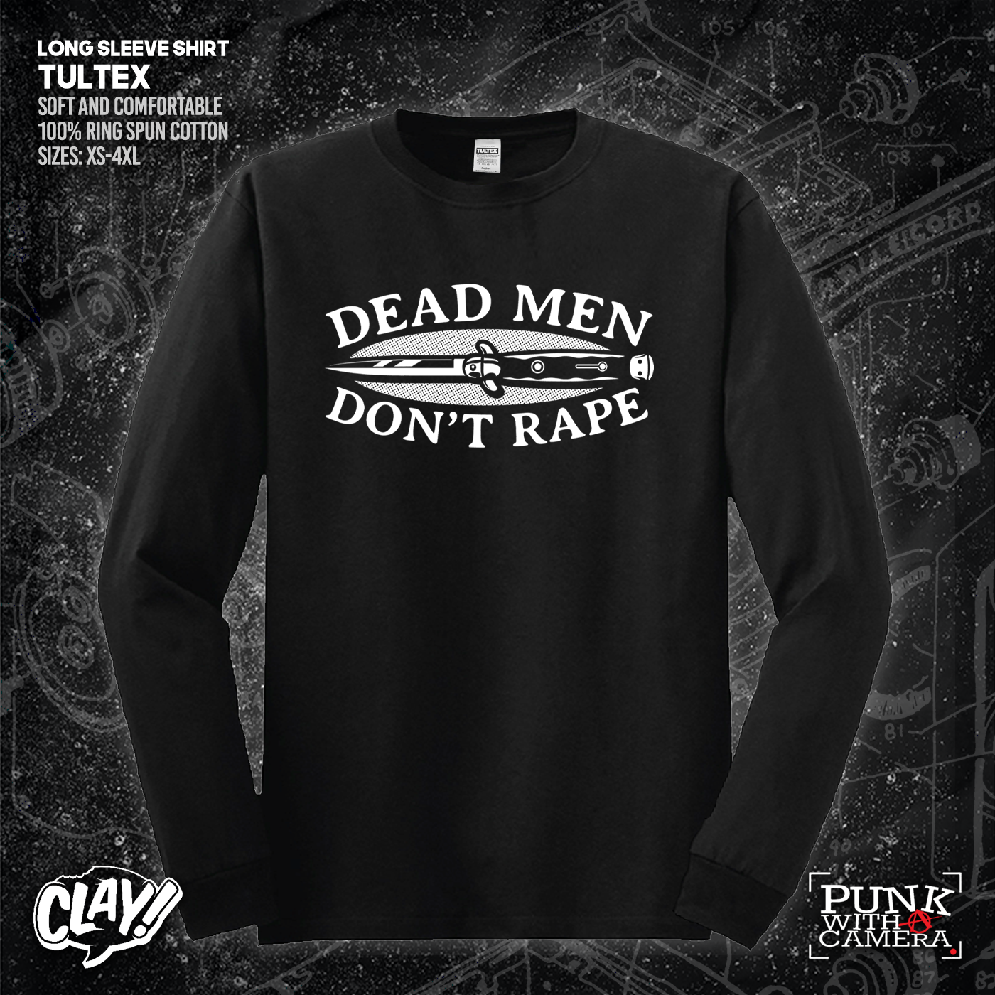 Dead Men Don't Rape - Mutual Aid Design - Clay Graham
