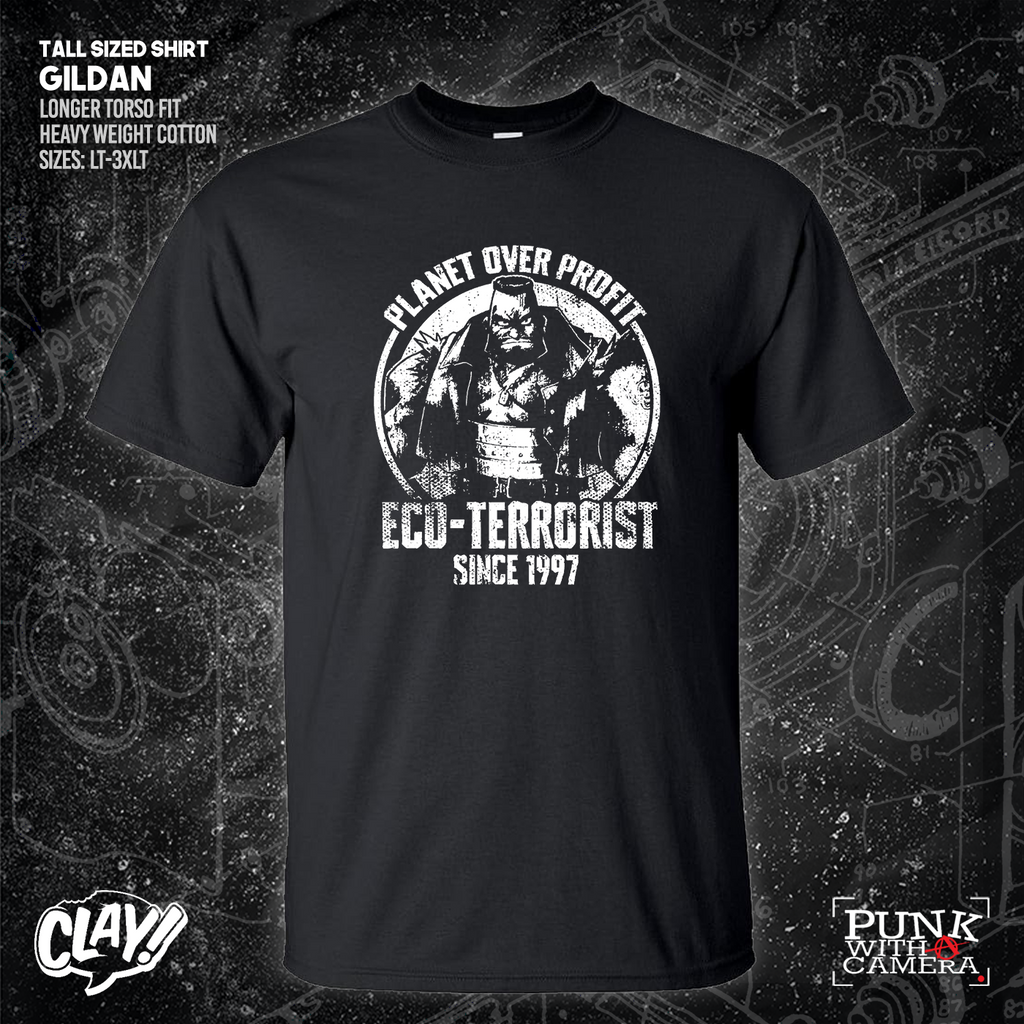 Planet Over Profit Eco Terrorist Since 1997 - Clay Graham