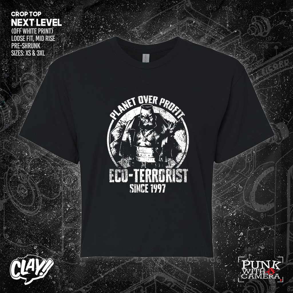 Planet Over Profit Eco Terrorist Since 1997 - Clay Graham