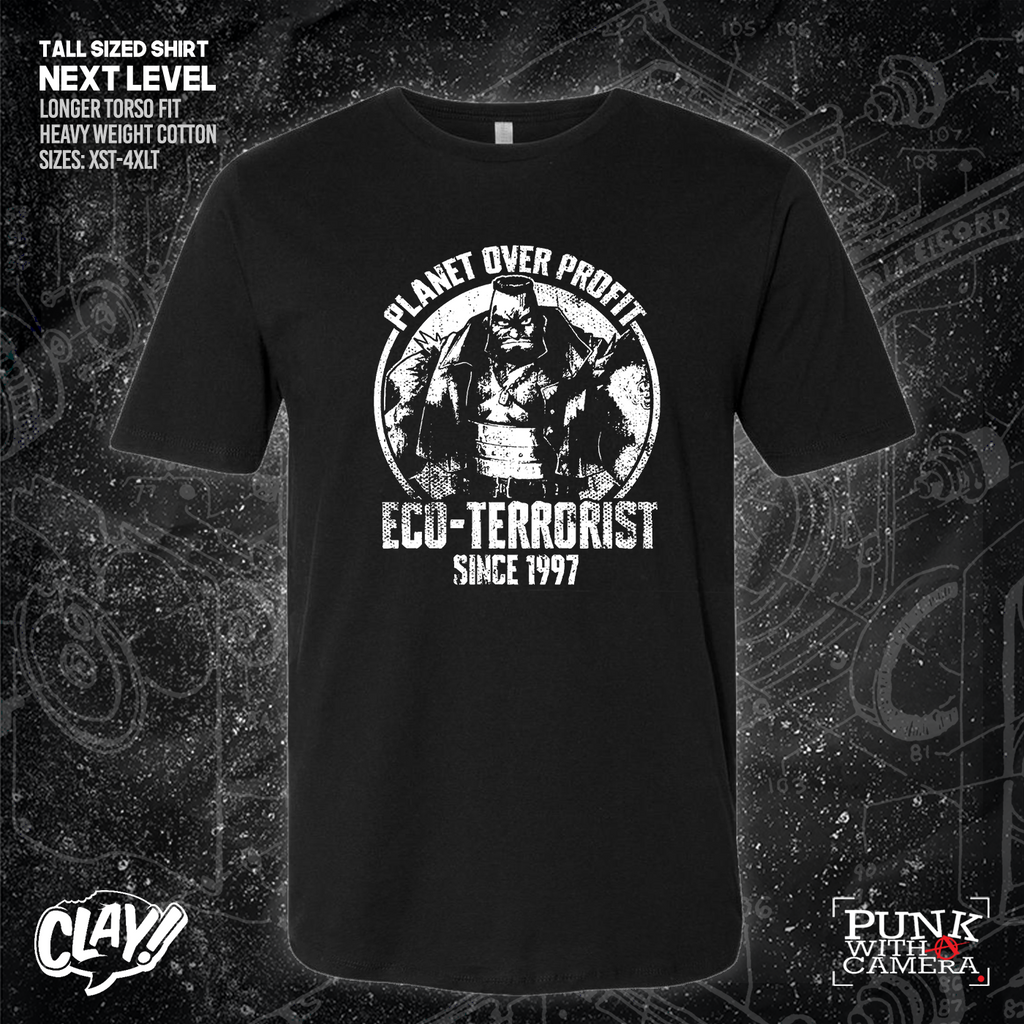 Planet Over Profit Eco Terrorist Since 1997 - Clay Graham