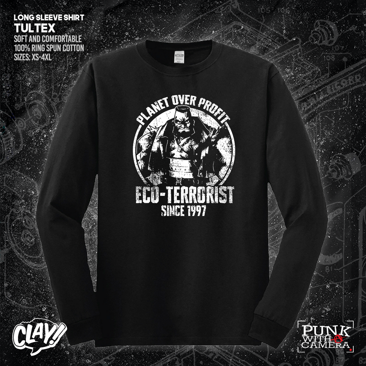 Planet Over Profit Eco Terrorist Since 1997 - Clay Graham