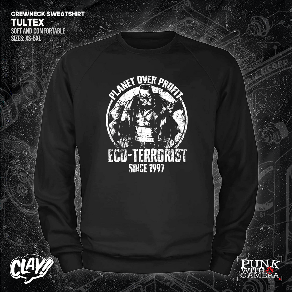 Planet Over Profit Eco Terrorist Since 1997 - Clay Graham