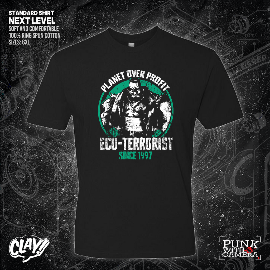 Planet Over Profit Eco Terrorist Since 1997 - Clay Graham