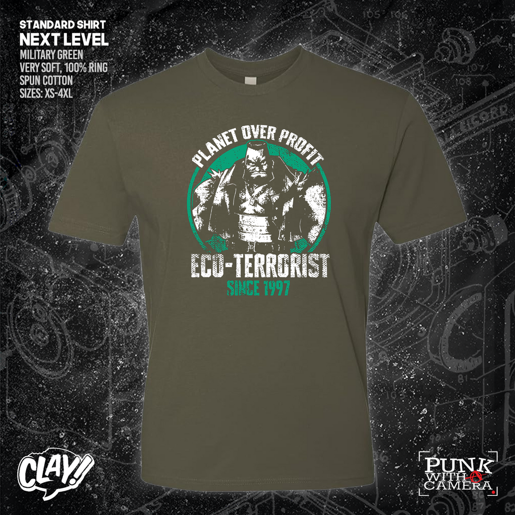 Planet Over Profit Eco Terrorist Since 1997 - Clay Graham