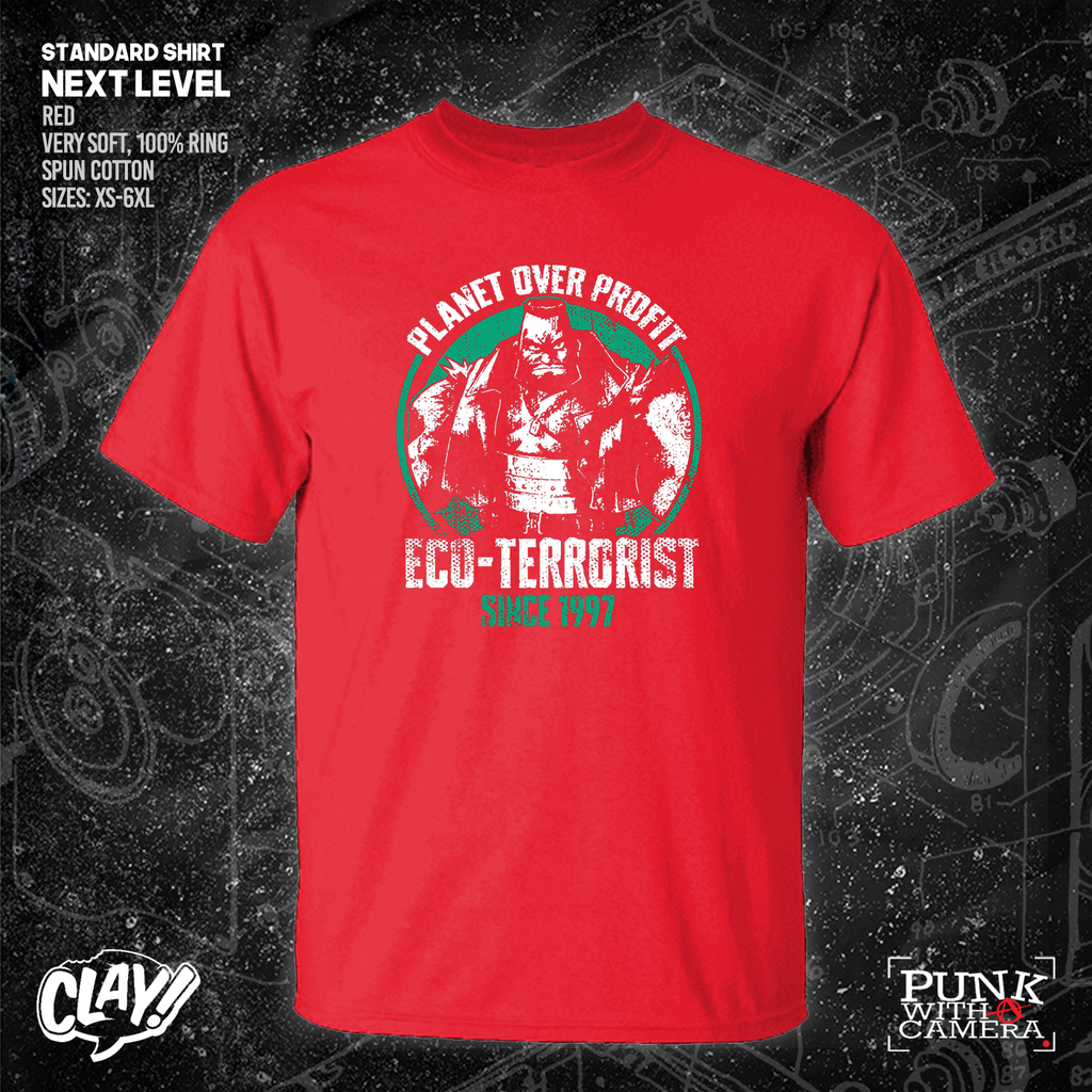 Planet Over Profit Eco Terrorist Since 1997 - Clay Graham