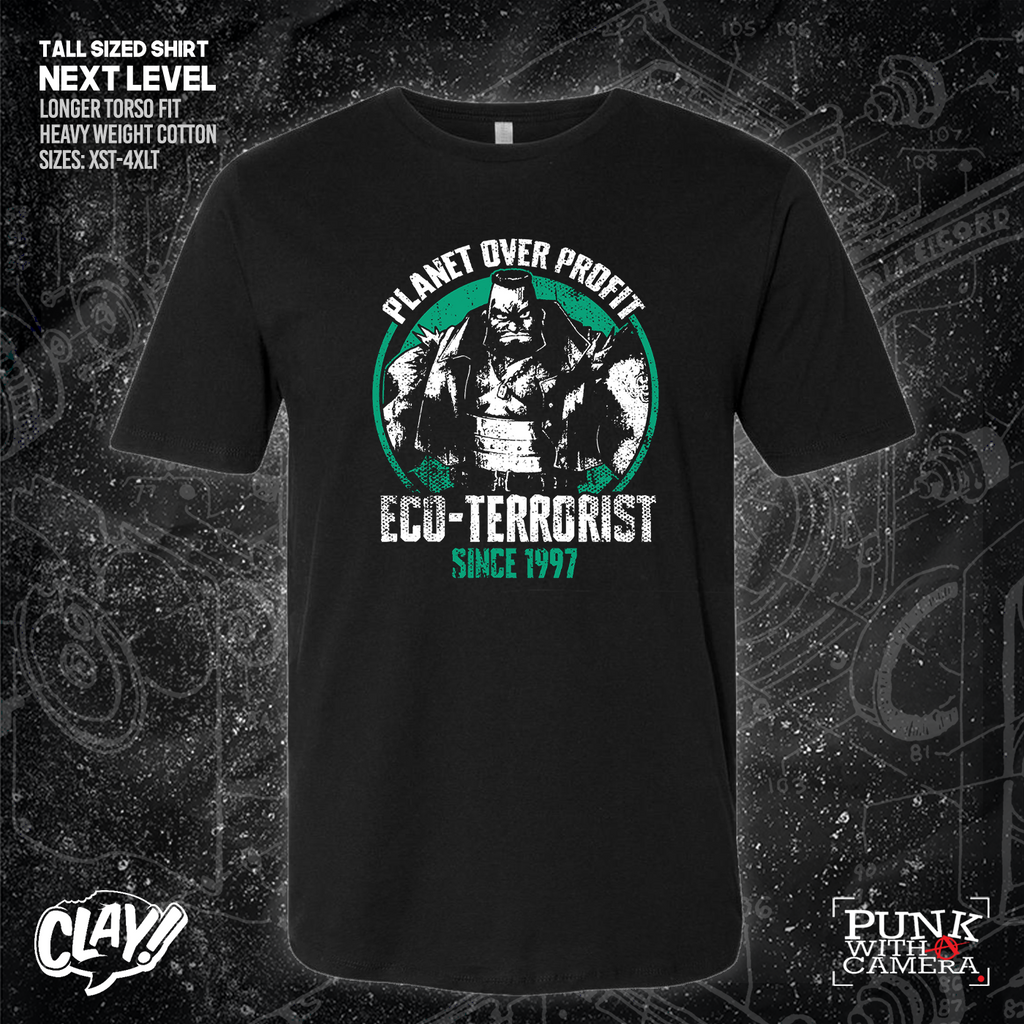 Planet Over Profit Eco Terrorist Since 1997 - Clay Graham