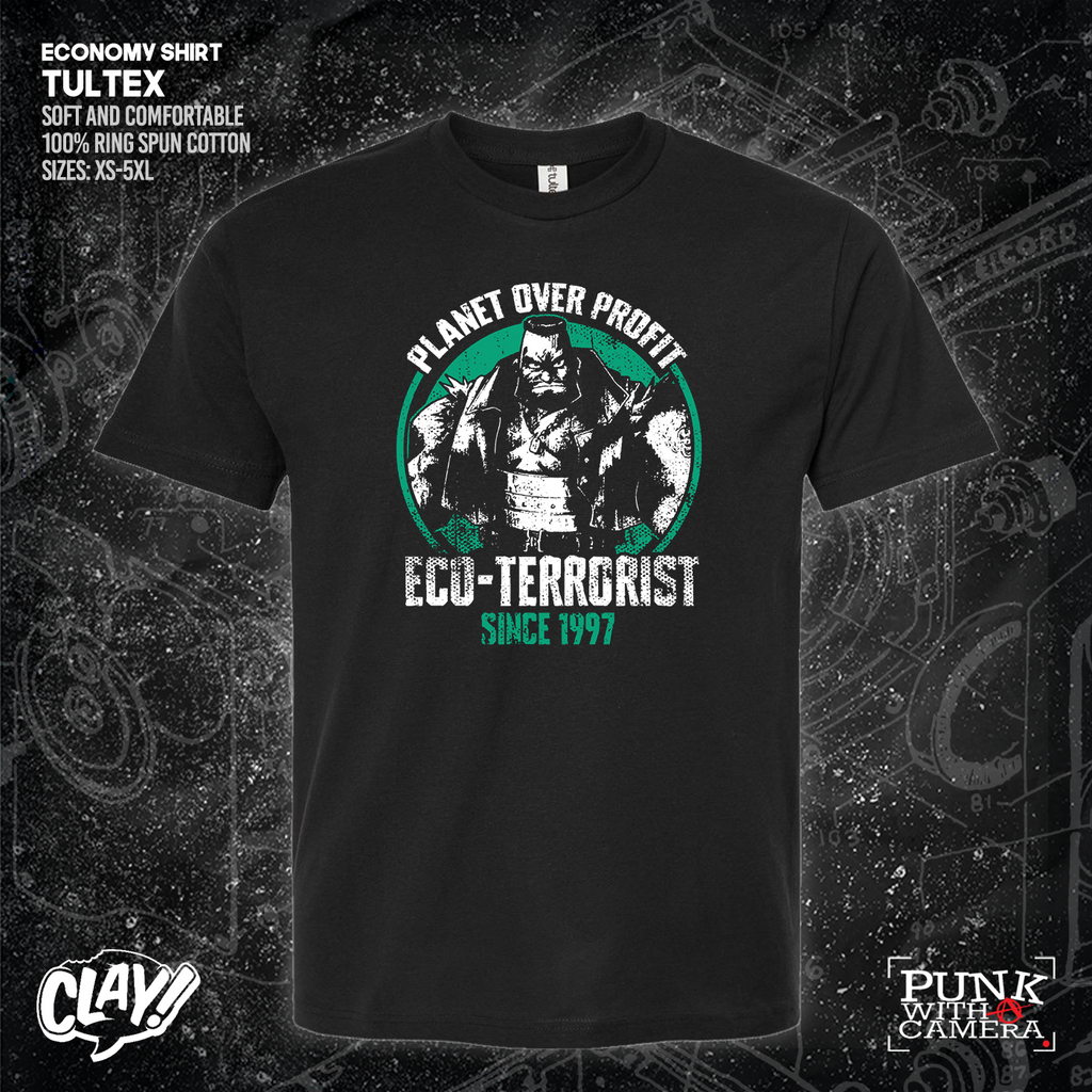 Planet Over Profit Eco Terrorist Since 1997 - Clay Graham