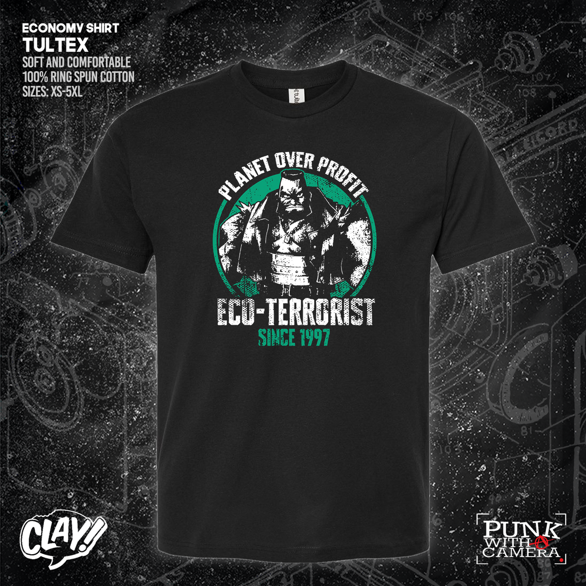 Planet Over Profit Eco Terrorist Since 1997 - Clay Graham