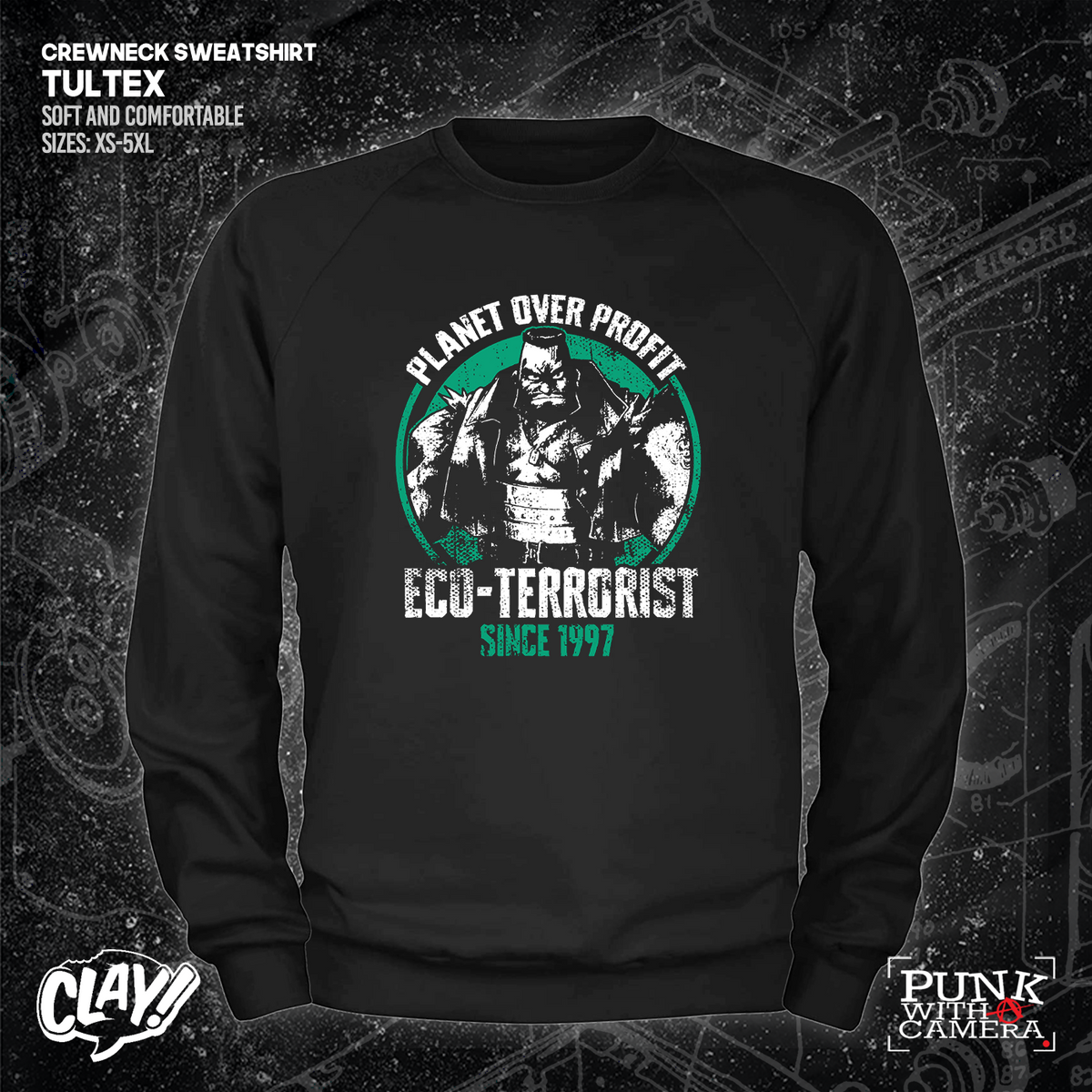 Planet Over Profit Eco Terrorist Since 1997 - Clay Graham