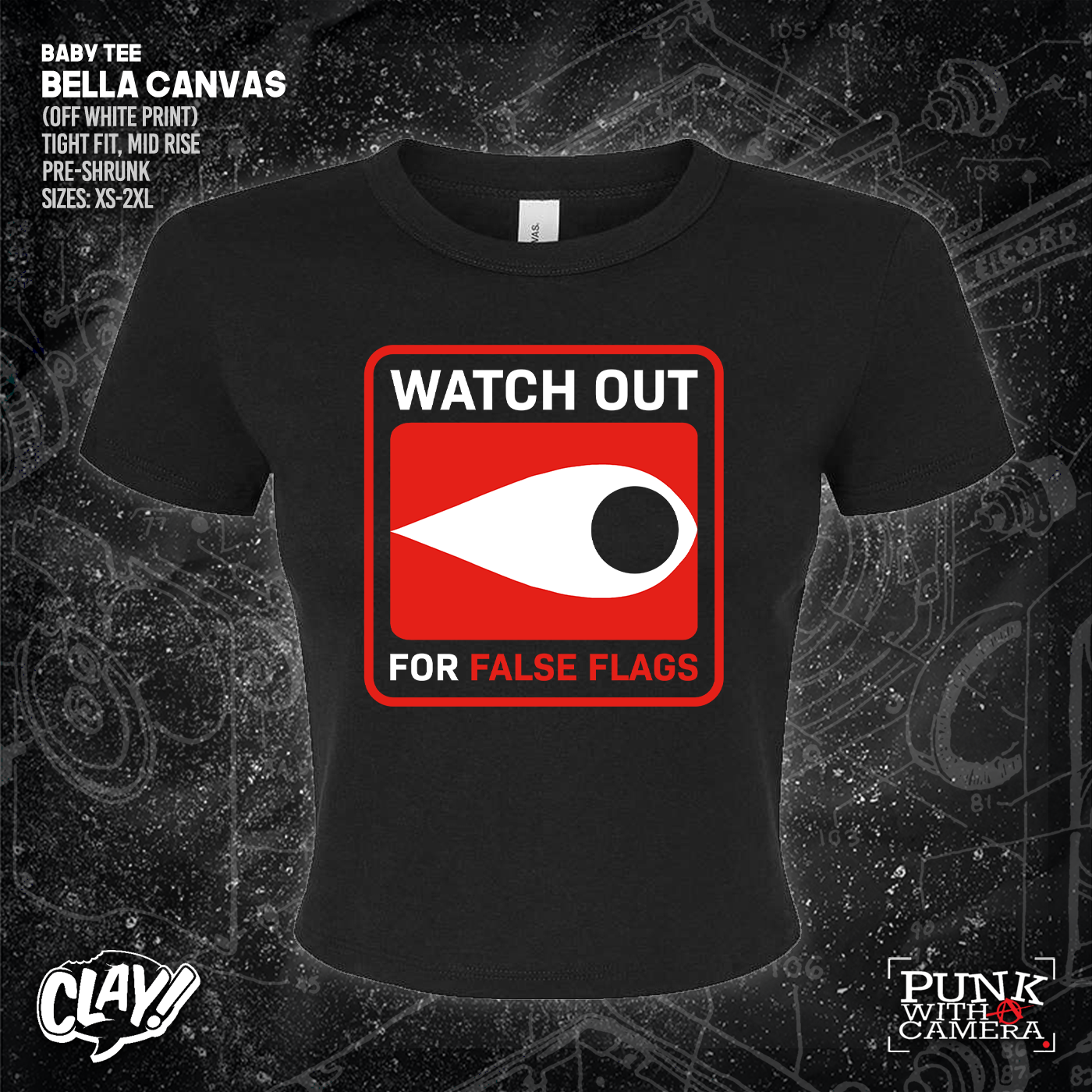 Watch Out For False Flags - Eye - Clay Graham