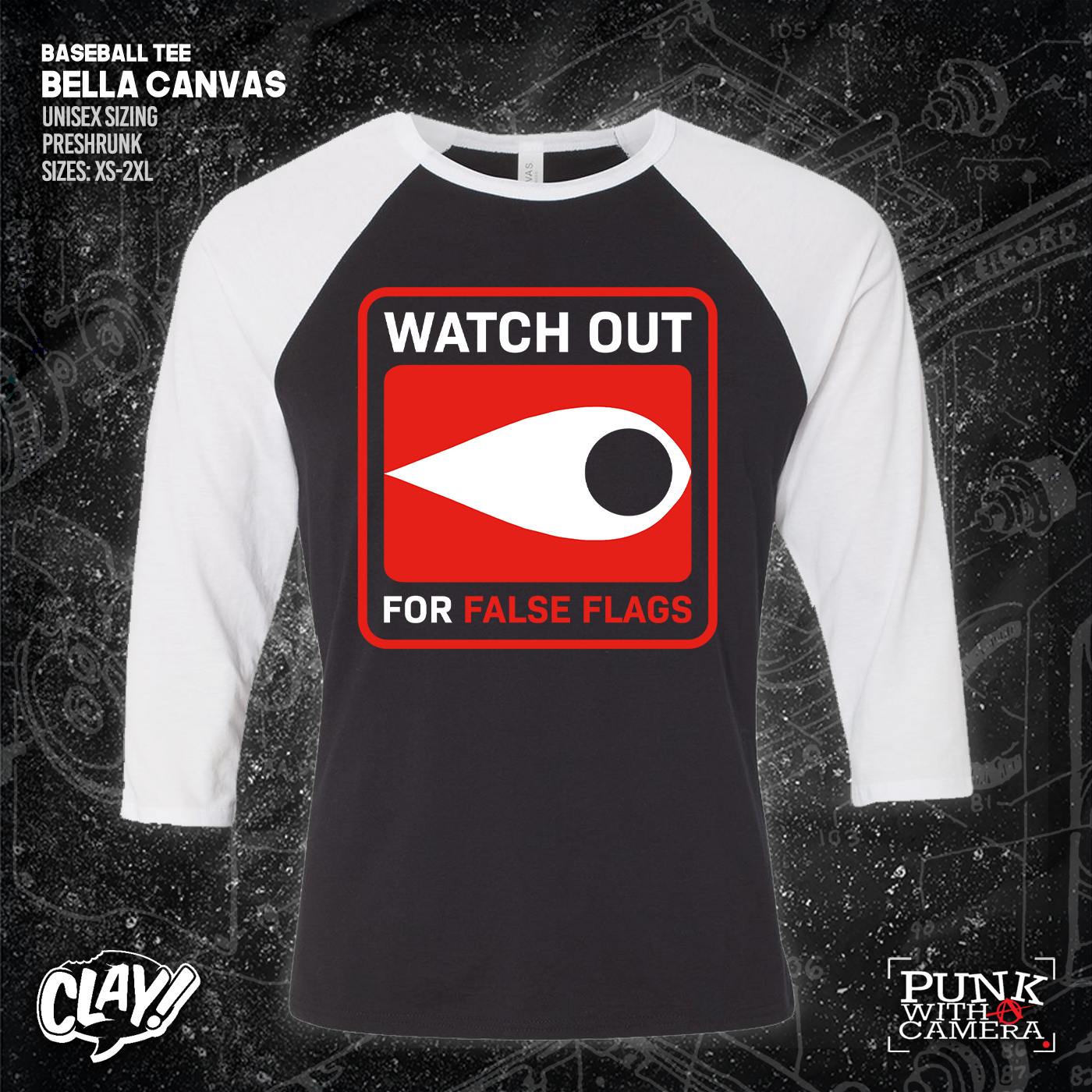 Watch Out For False Flags - Eye - Clay Graham