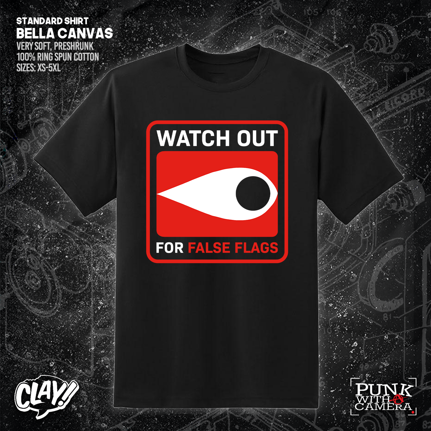 Watch Out For False Flags - Eye - Clay Graham