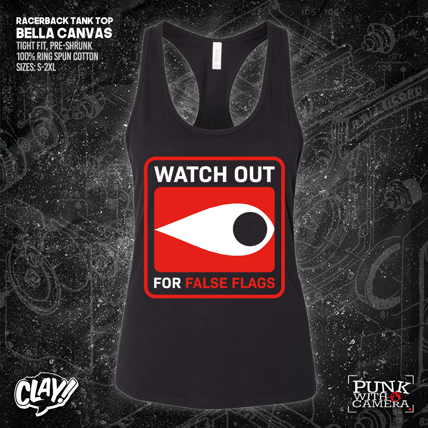 Watch Out For False Flags - Eye - Clay Graham