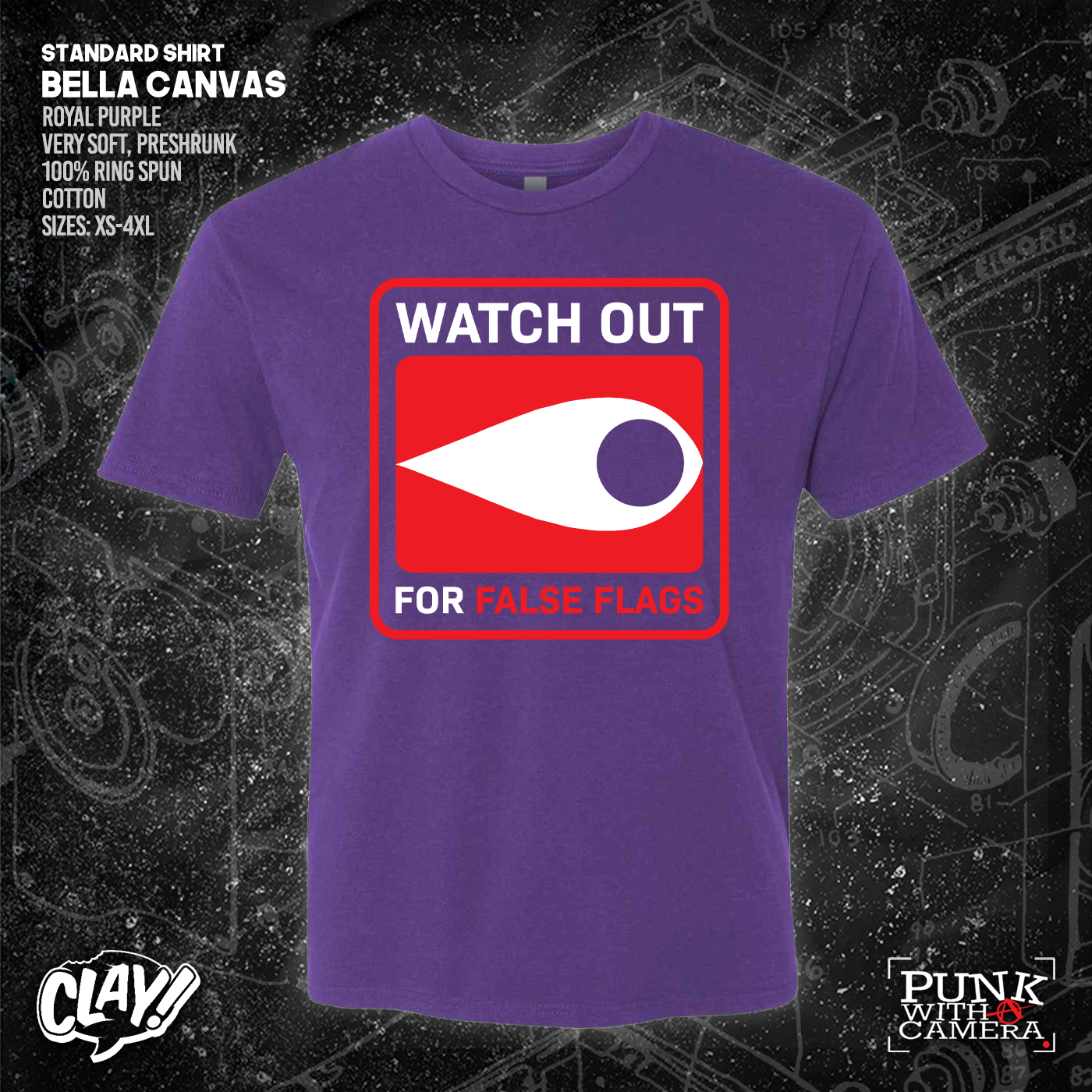 Watch Out For False Flags - Eye - Clay Graham