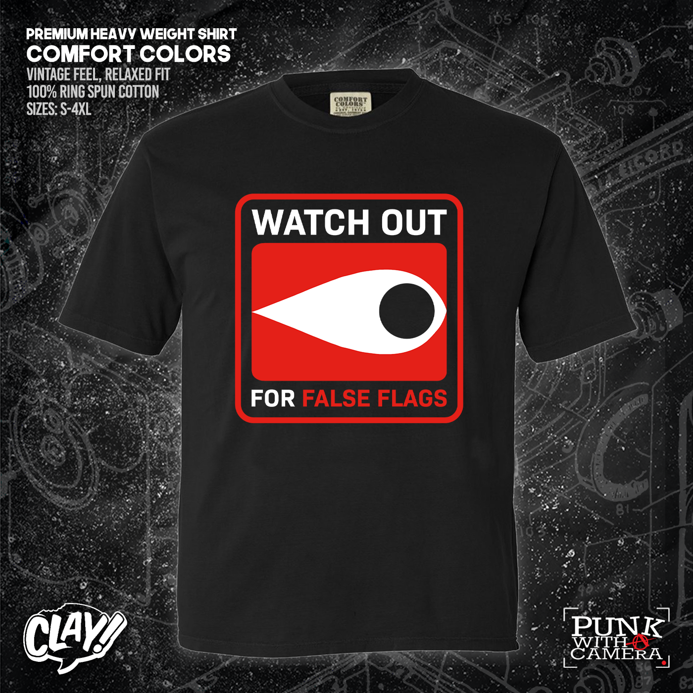 Watch Out For False Flags - Eye - Clay Graham