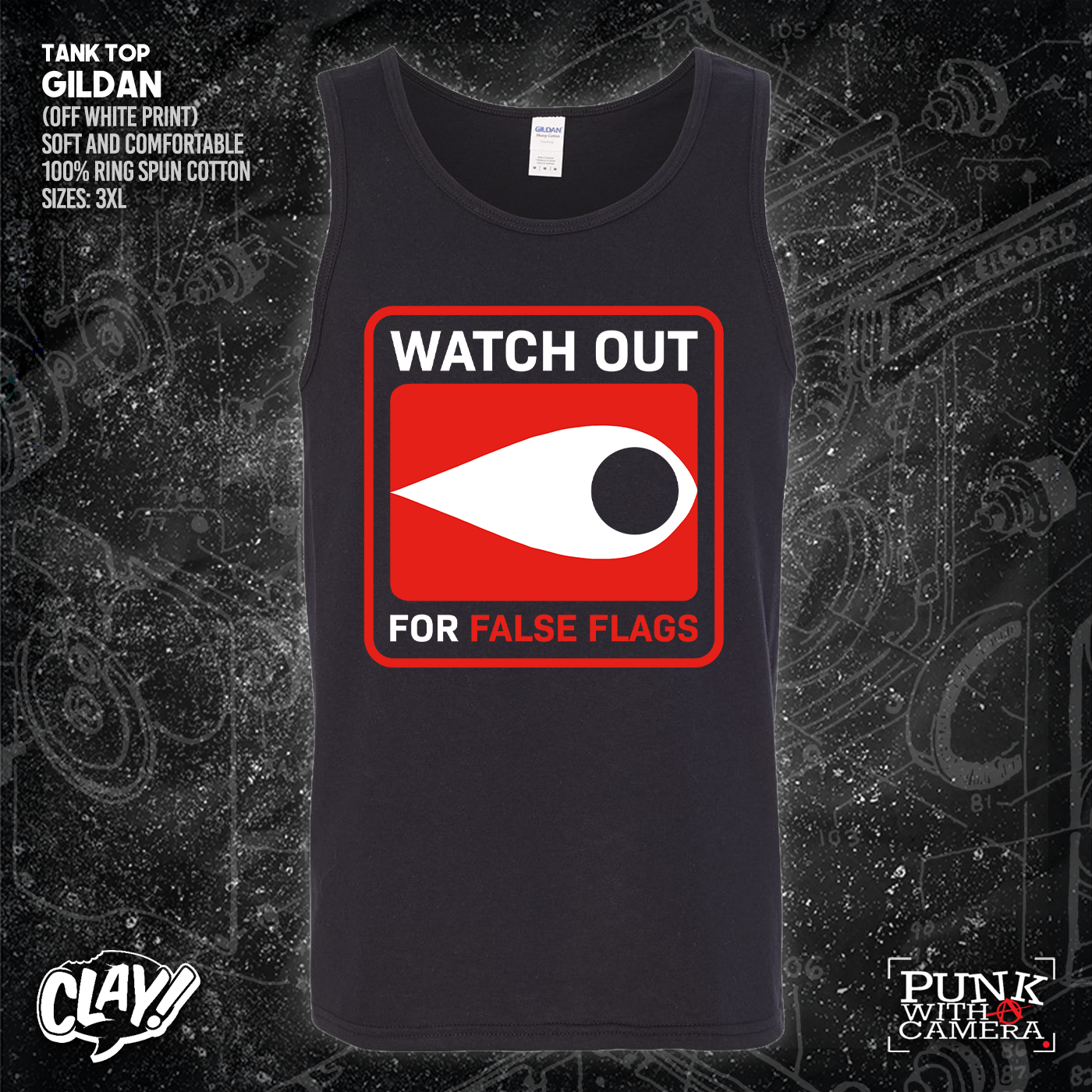 Watch Out For False Flags - Eye - Clay Graham