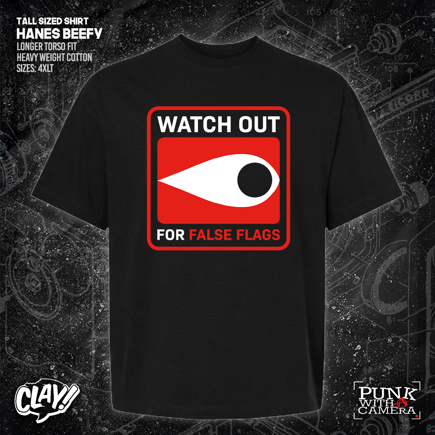 Watch Out For False Flags - Eye - Clay Graham