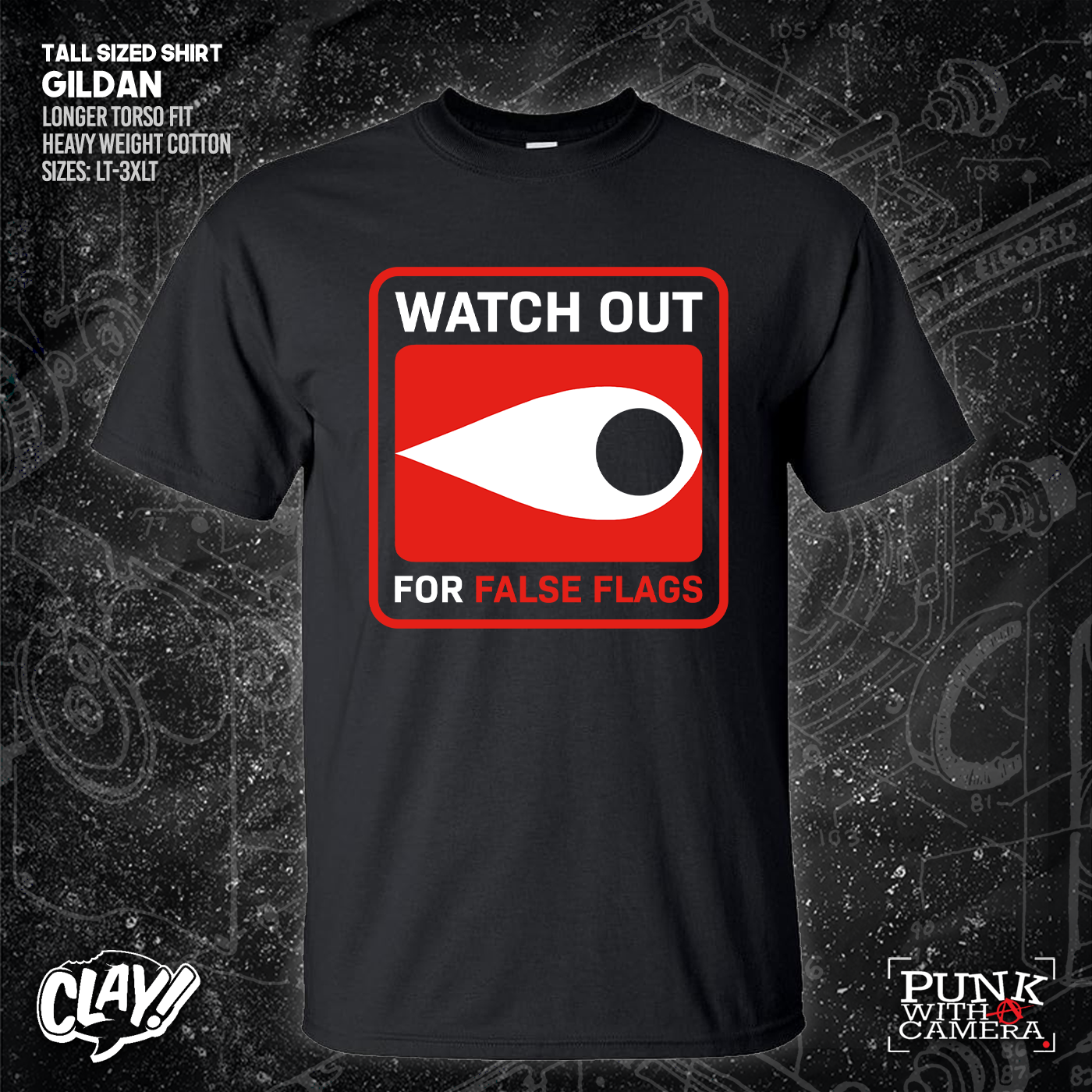 Watch Out For False Flags - Eye - Clay Graham