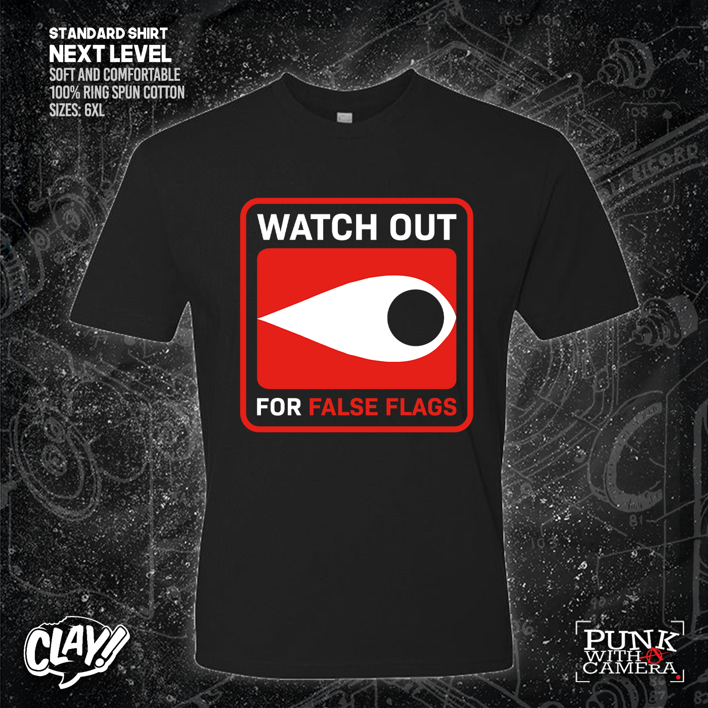 Watch Out For False Flags - Eye - Clay Graham