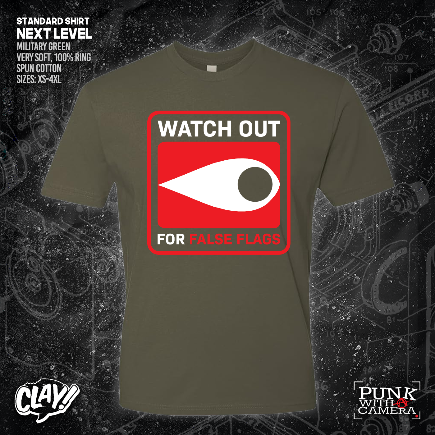 Watch Out For False Flags - Eye - Clay Graham