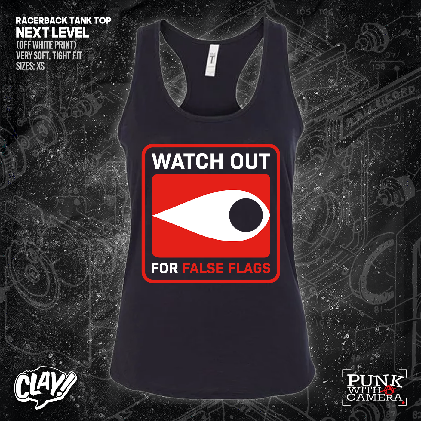 Watch Out For False Flags - Eye - Clay Graham