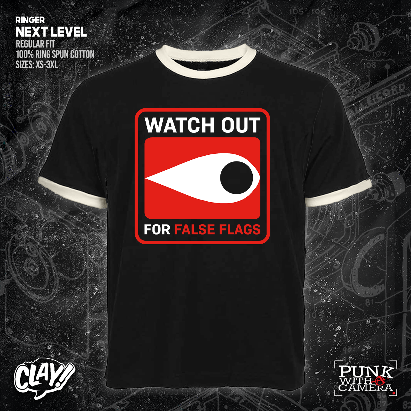 Watch Out For False Flags - Eye - Clay Graham