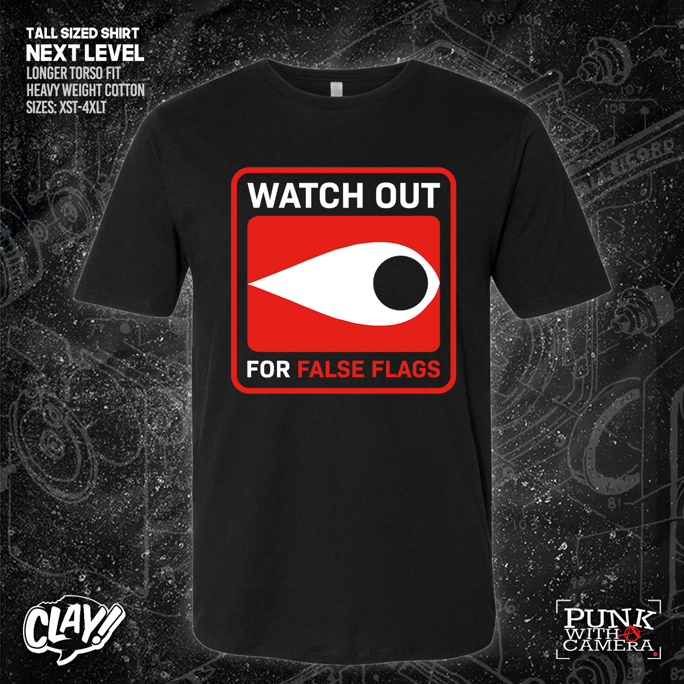 Watch Out For False Flags - Eye - Clay Graham