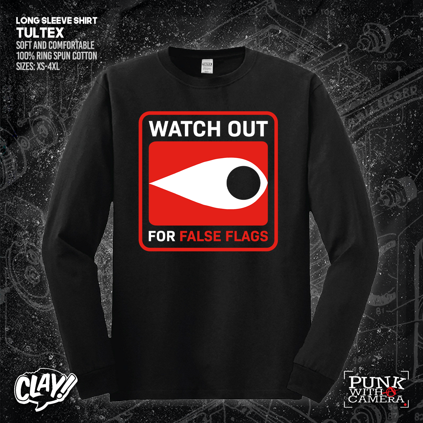 Watch Out For False Flags - Eye - Clay Graham