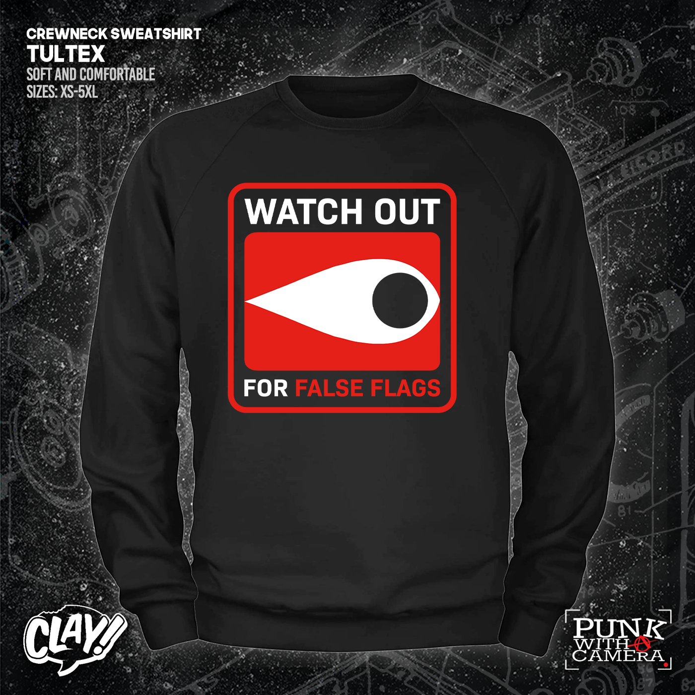 Watch Out For False Flags - Eye - Clay Graham