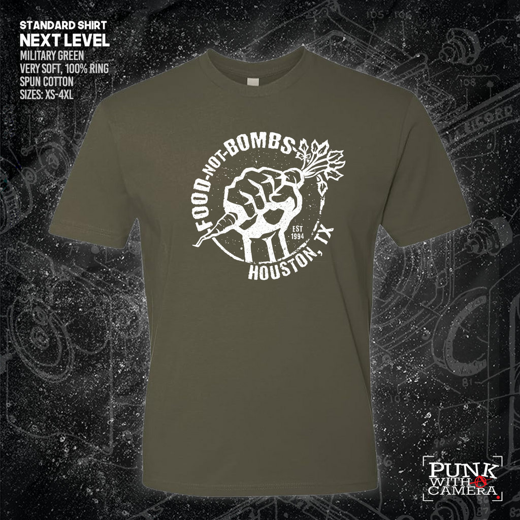 Food Not Bombs - Houston, Tx - Mutual Aid Design - Clay Graham