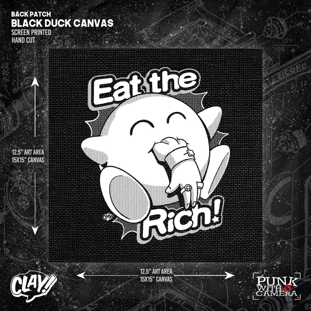Eat The Rich - Backpatch