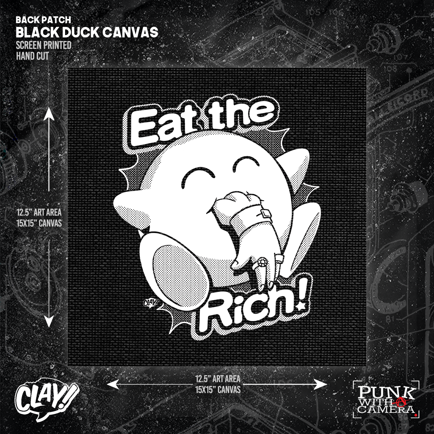 Eat The Rich - Backpatch