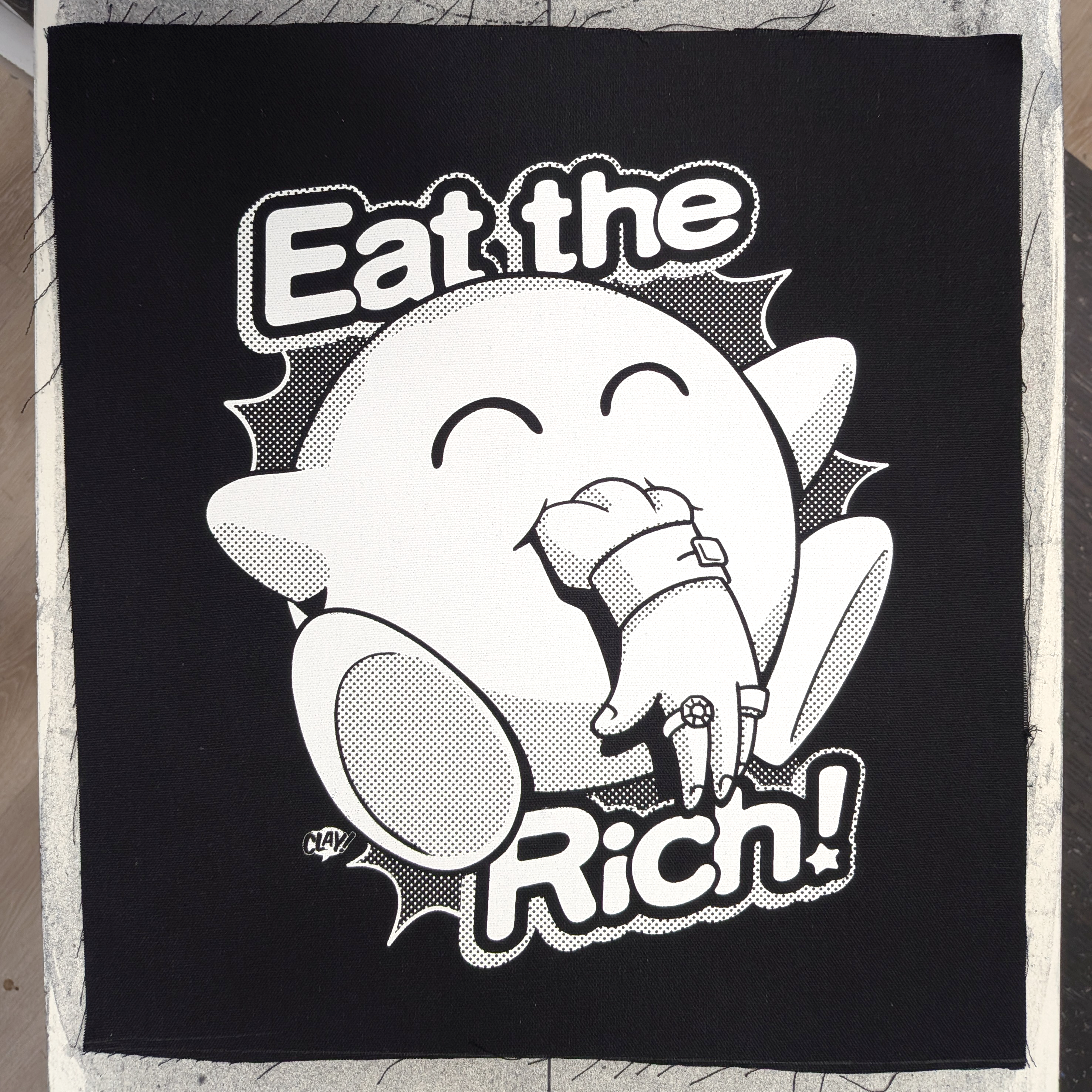 Eat The Rich - Backpatch