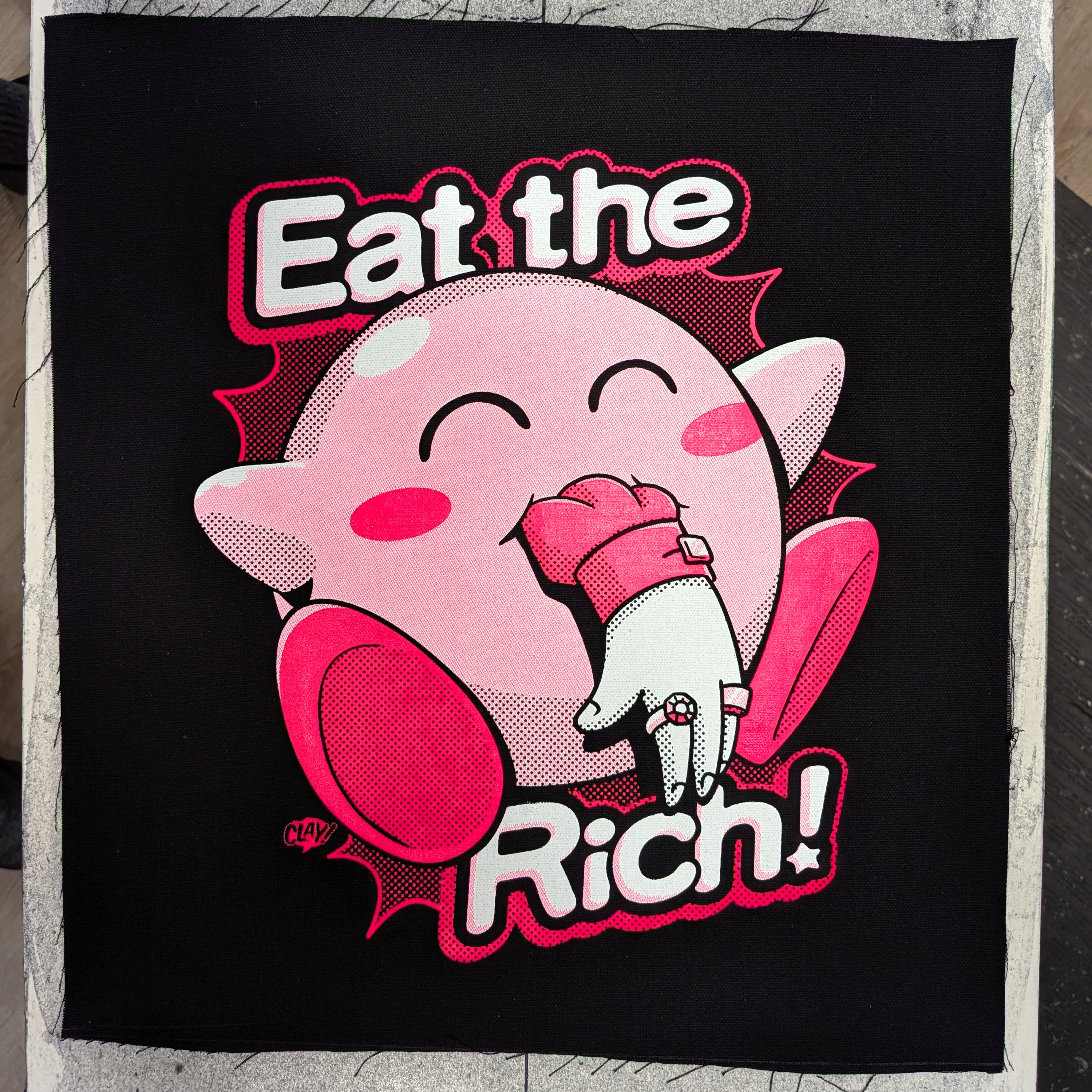 Eat The Rich - Backpatch